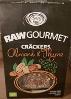 Crackers almond thyme