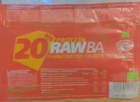20% protein raw ba peanutbutter crunch