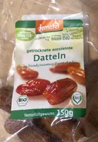 Getrocknete entsteinte Datteln