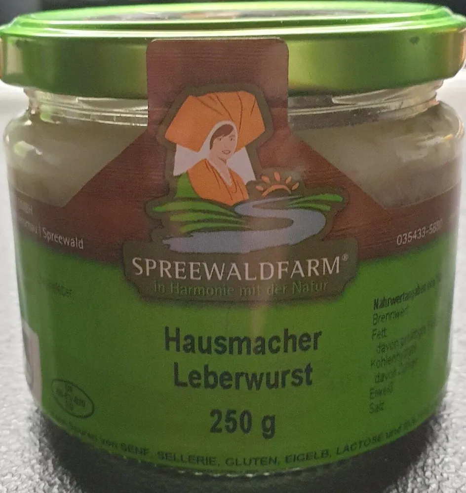Hausmacher Leberwurst von Spreewaldfarm