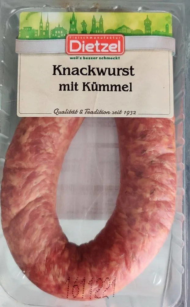 Knackwurst mit Kümmel