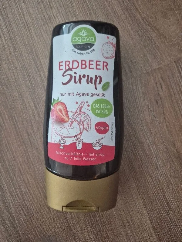 Erdbeer Sirup