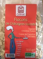 Flocons de châtaignes toastés