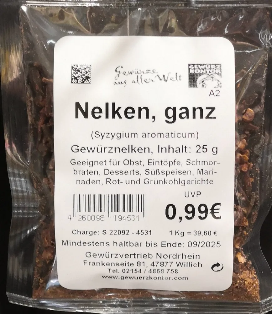 Nelken ganz