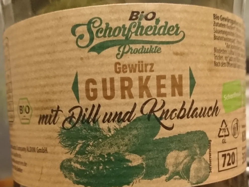 Gewürzgurken