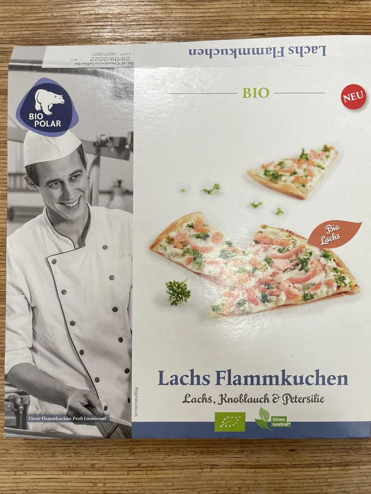 Lachs Flammkuchen