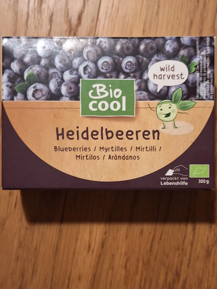 Biocool Heidelbeeren