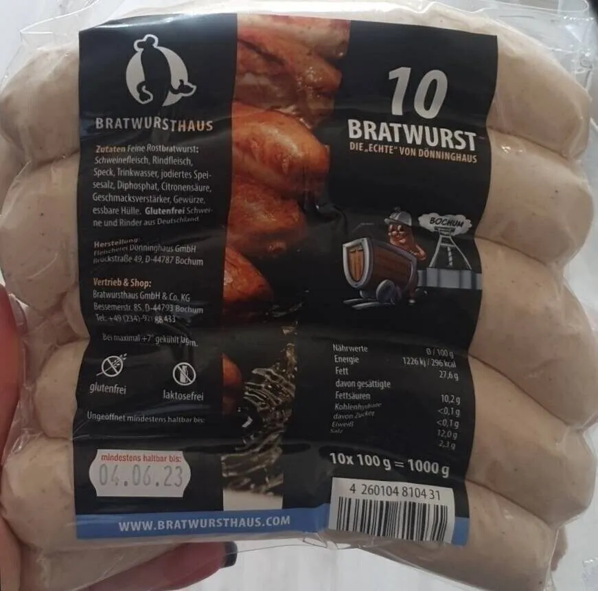 Bratwursthaus Bratwurst