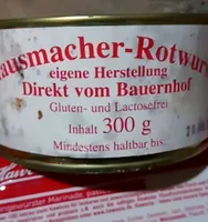 Hausmacher-Rotwurst