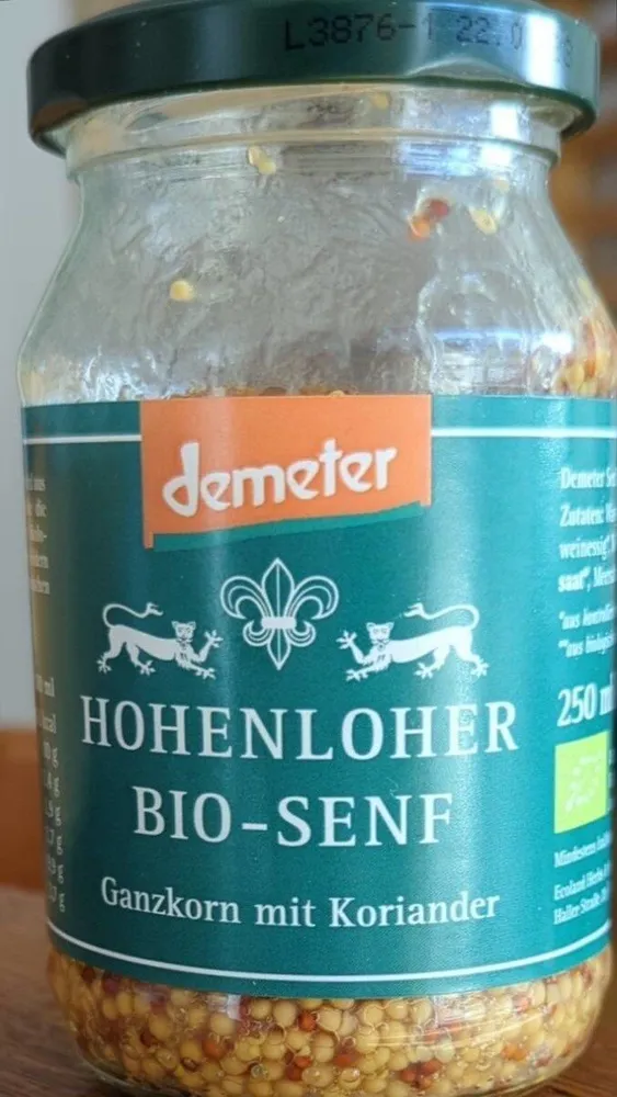 Hohenloher Bio- Senf