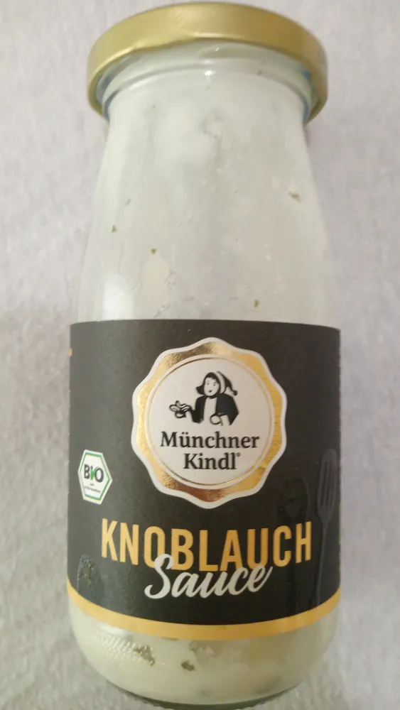 Münchner Kind Knoblauch Sauce