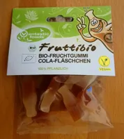 Fruttibio Bio-Fruchtgummi Cola-Fläschchen
