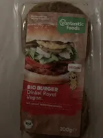 BIO BURGER Dinkel Royal Vegan.