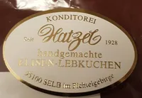 Elisen-Lebkuchen nach Großvaters Rezept