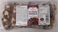 Belgische Waffeln mit Zartbitterschokolade
