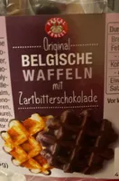 Original Belgische Waffeln mit Zartbitterschokolade