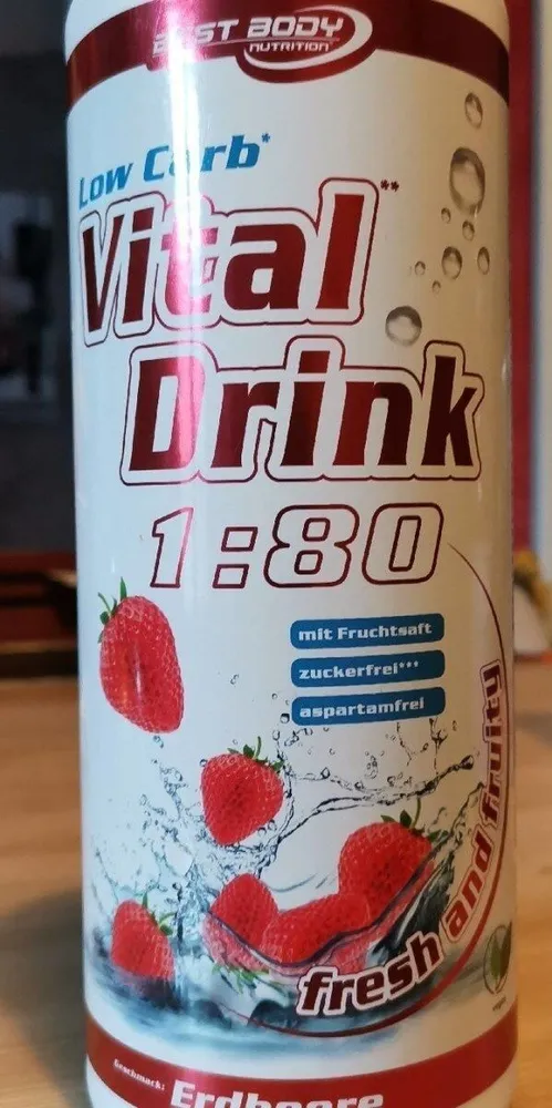 Vital drink Erdbeere