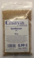 Senfkörner, gelb