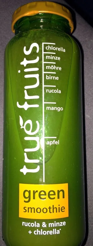 Green smoothie rucola & minze + chlorella