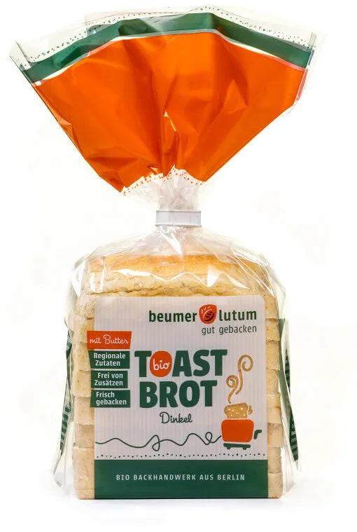 Bio-Dinkelbuttertoast