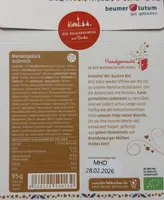 Mandelgebäck Vollmilch