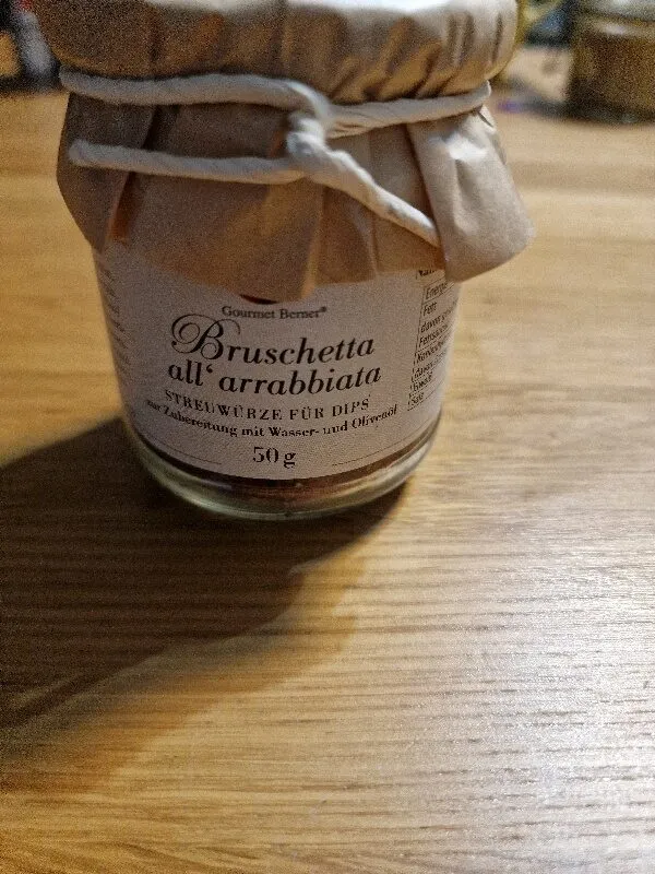 Bruschetta all'arrabbiata