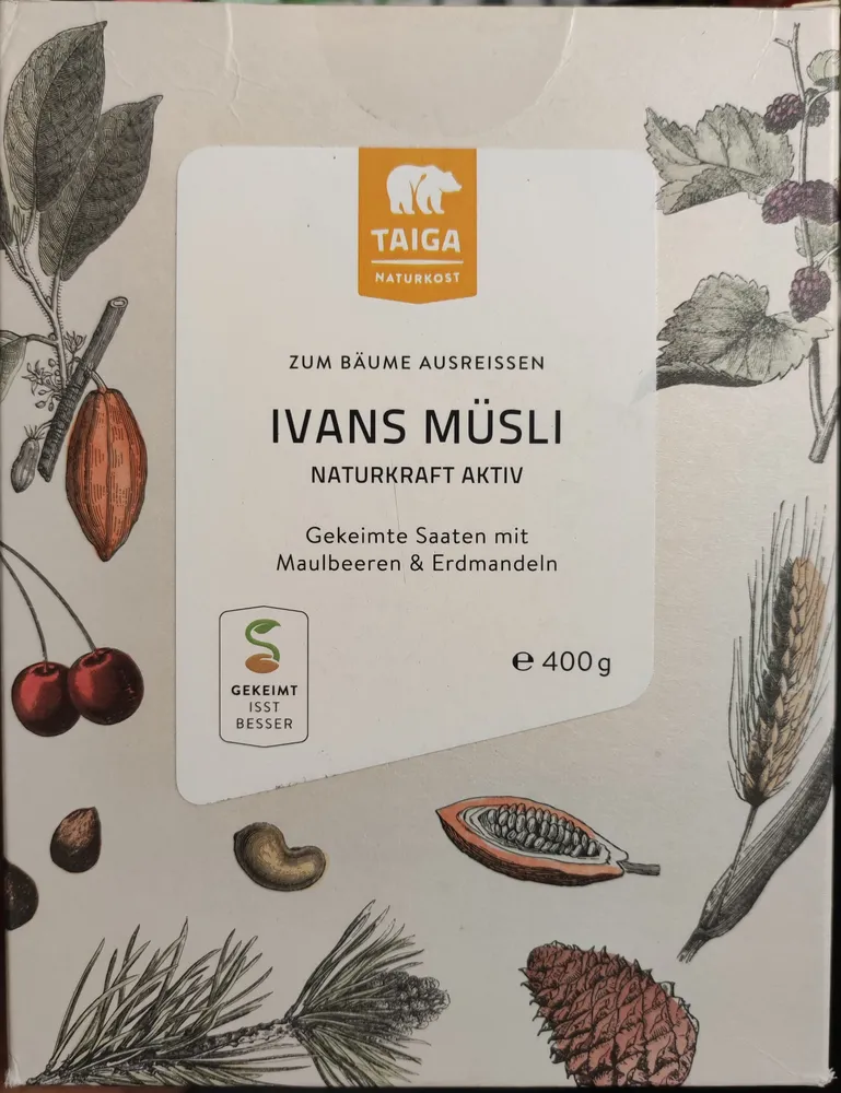 Ivans Müsli Saaten Maulbeeren Erdmandeln