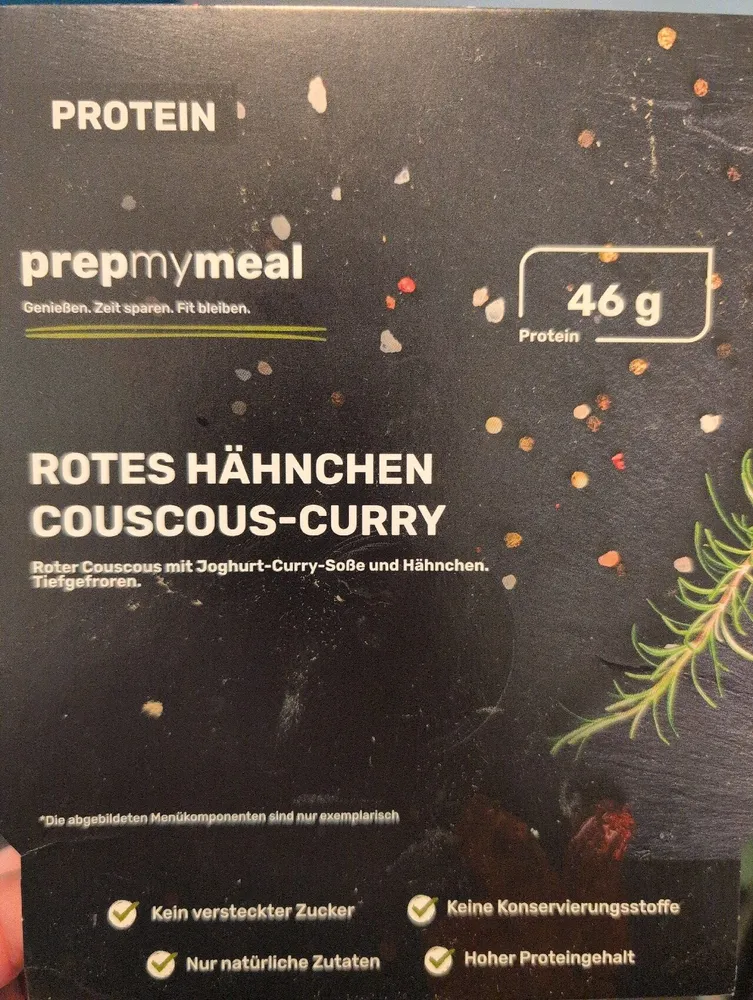 ROTES HÄHNCHEN COUSCOUS-CURRY