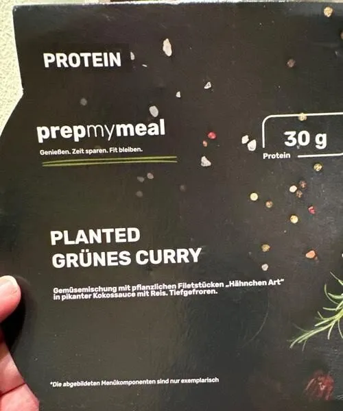 Planten grünes Curry
