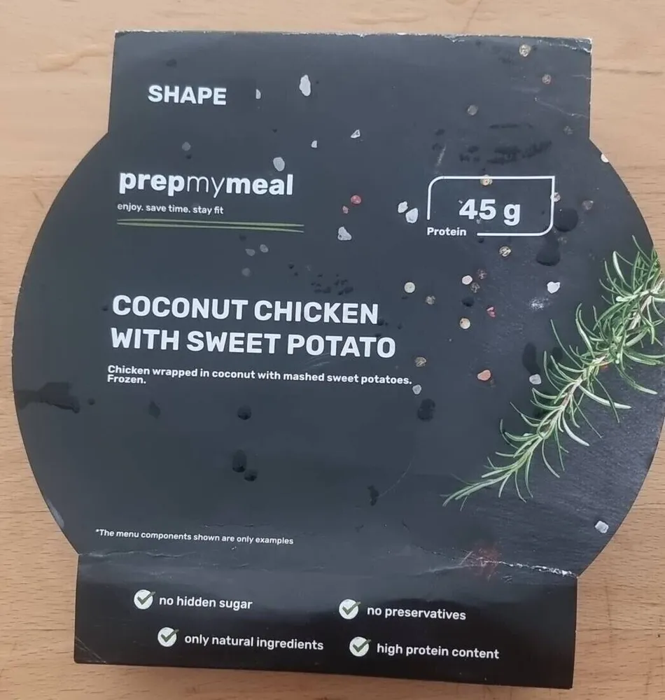 Coconut Chicken with Sweet Potato