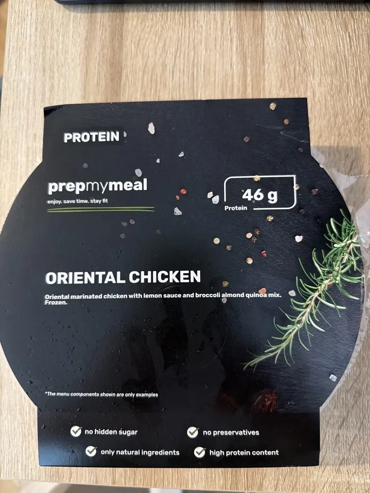 Prepmymeal Oriental Chicken