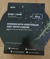Chicken with Vegetables and White Cheese
