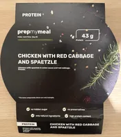 Chicken And Spätzle With Red Cabbage