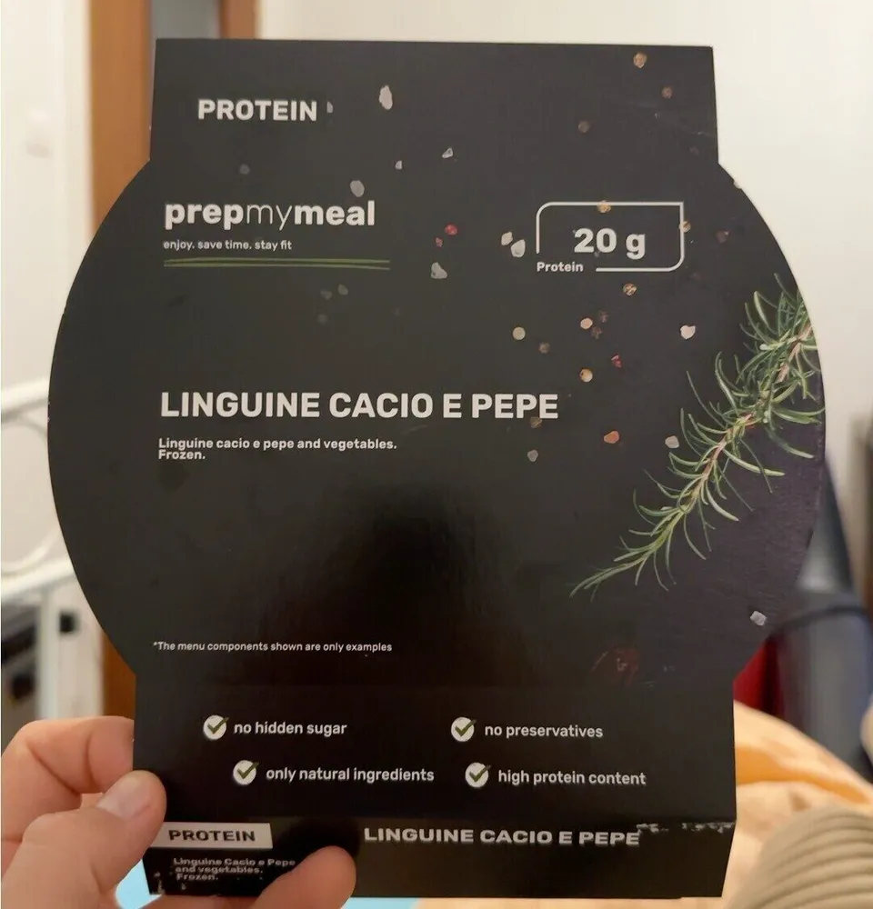 LINGUINE CACIO E PEPE