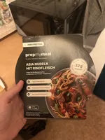 Asia Nudeln mit Rindfleisch