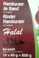 Hamburger de boeuf