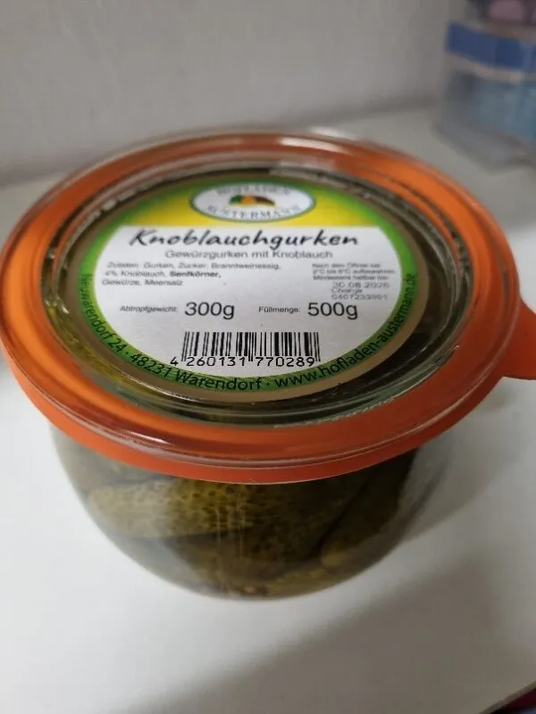Knoblauchgurken