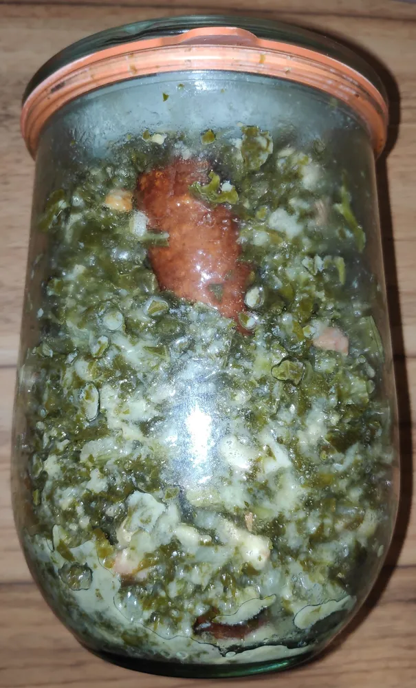 Grünkohl mit 2 Mettenden