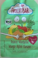 Frucht Bar / Ananas-Mandarine-Mango-Apfel-Banane