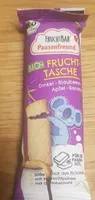 Bio Fruchttasche Dinkel Heidelbeere Apfel Banane