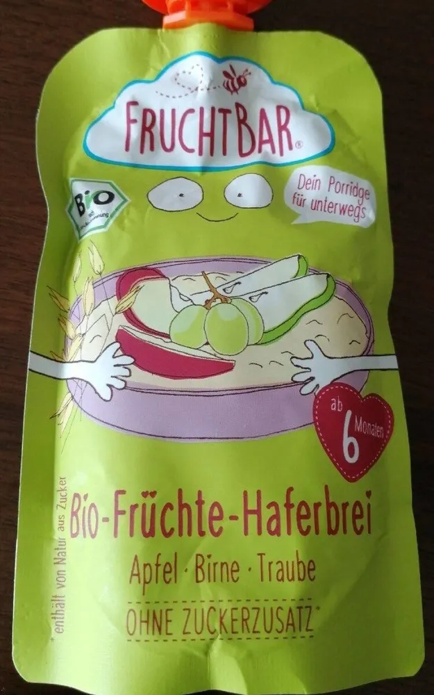 Bio-Früchte-Haferbrei