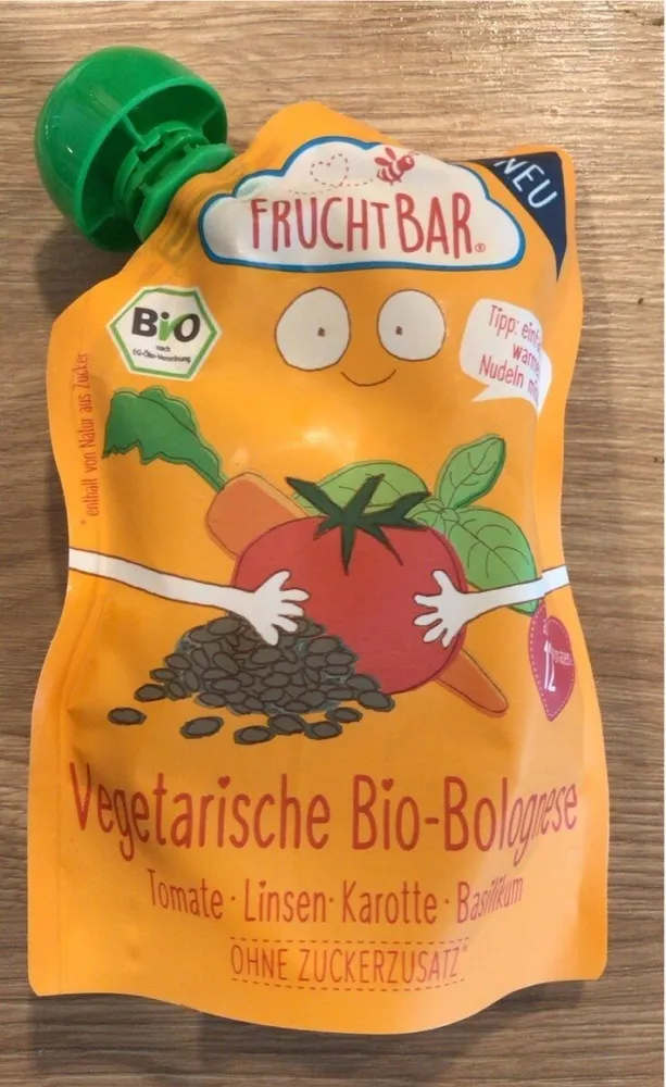 Vegetarische bio bolognese