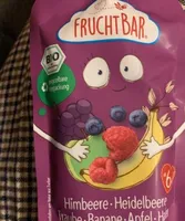 Fruchtpüree Himbeere Heidelbeere Traube Banane Apfel Hafer