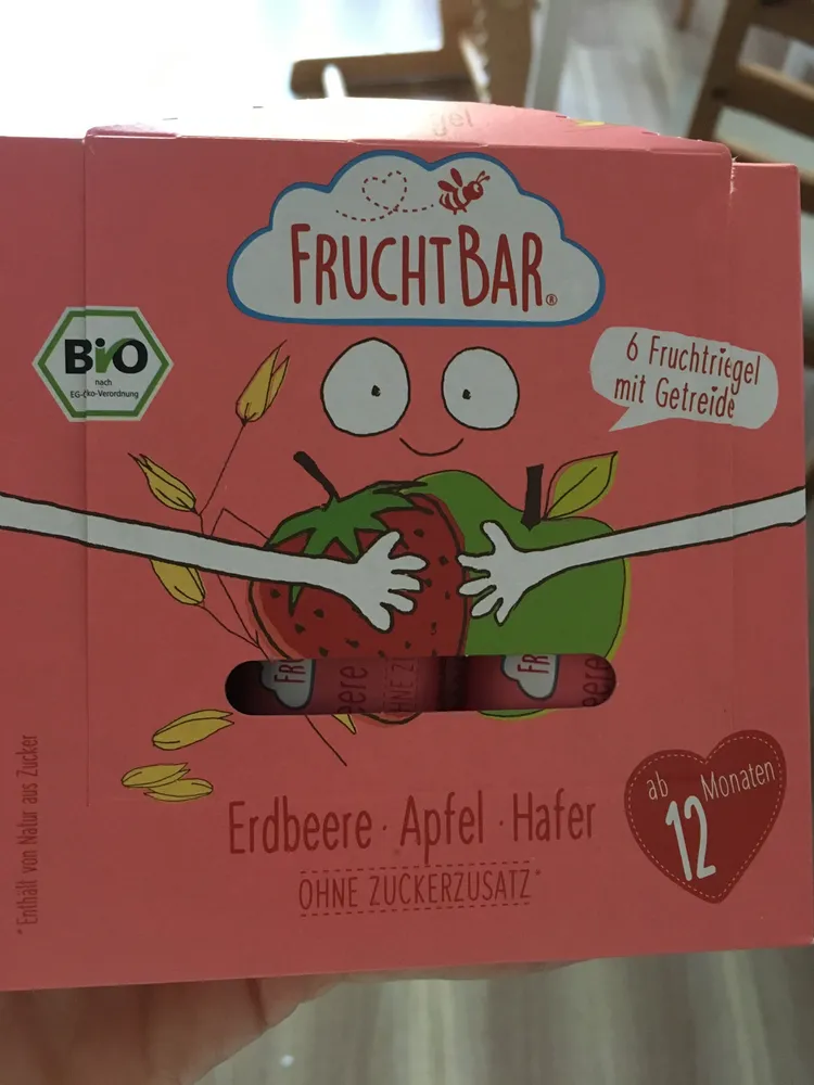Bio-riegel Erdbeere Und Hafer