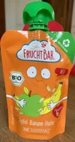 Apfel-Banane-Hafer Fruchtpüree