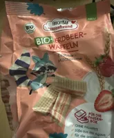 Erdbeer-Waffeln