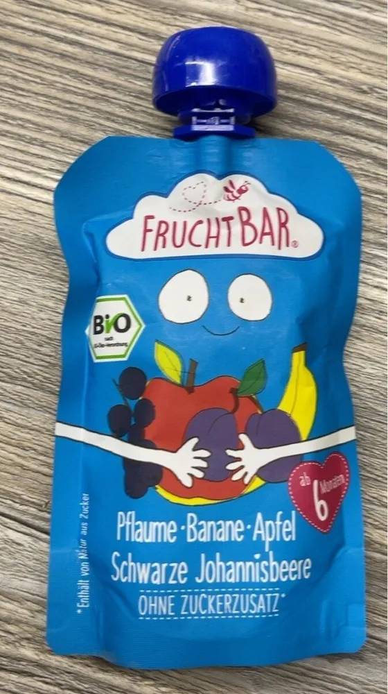 Pflaume Banane Apfel