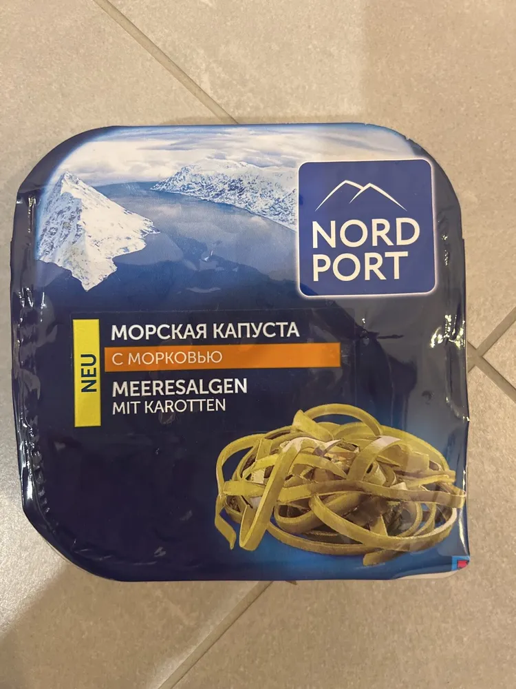 Meeresalgen Karotten