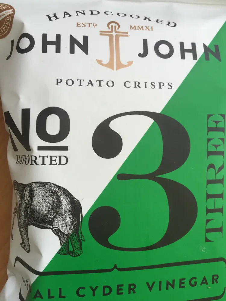 Potato crisps aspall cyder vinegar
