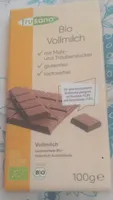 Frusano Bio Filita Vollmilchschokolade Fructosefrei
